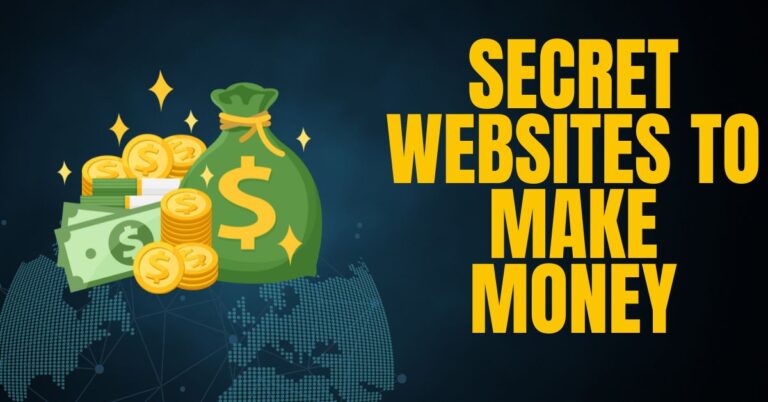 Best secret websites to make money in 2024